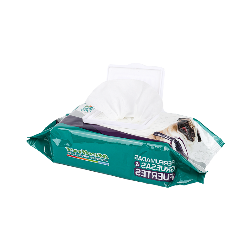 Custom 110pcs natural pet wipes organic gentle pet wipes and napkins for dogs lavender fragrance