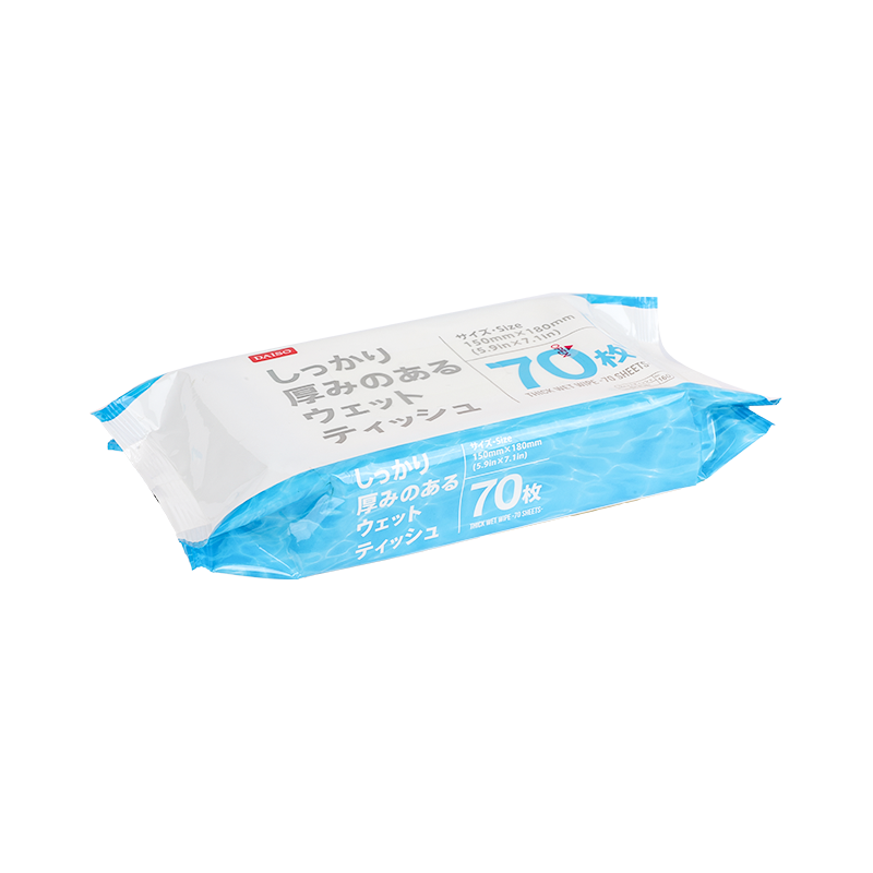 Wholesale price oem household cleaning wipes 70pcs in pack soft thick multifunctional cleaning wipes