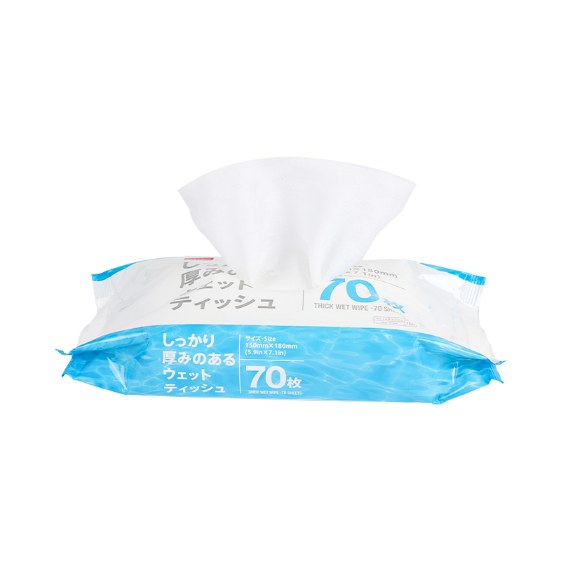 Wholesale price oem household cleaning wipes 70pcs in pack soft thick multifunctional cleaning wipes